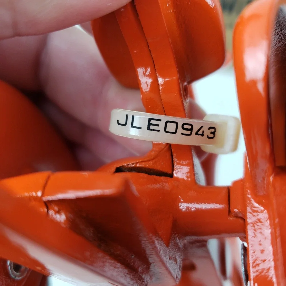 VIntage Scale Models Allis-Chalmers Wd-45 Die-Cast Tractor Wide Front Orange